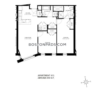 Allston 2 Bed 2 Bath BOSTON Boston - $4,700 No Fee