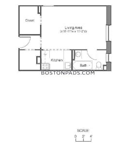 Northeastern/symphony Apartment for rent Studio 1 Bath Boston - $2,650 No Fee
